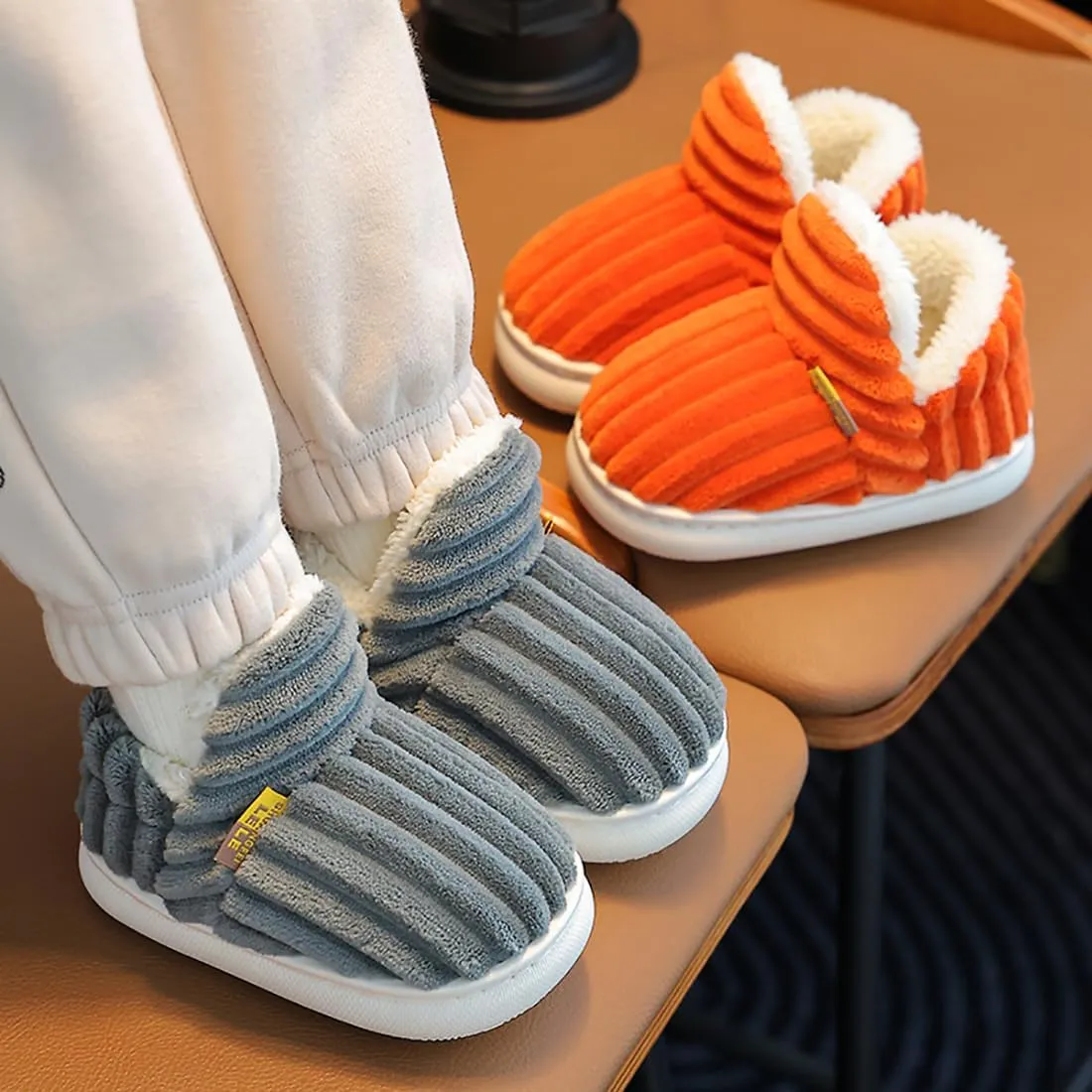 Pluffi of Kids, Pluffi Slipper Booties Women Cloud Slippers Men Cozy Stylish Slipper