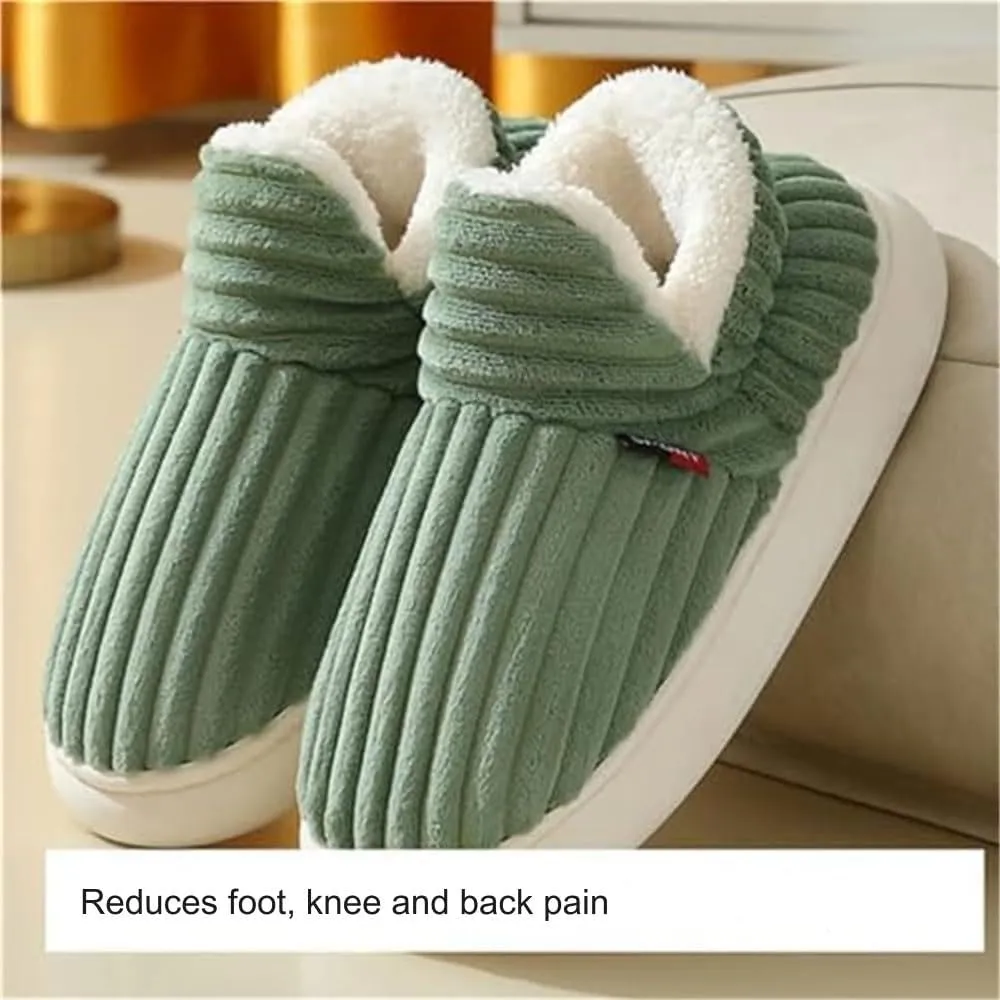 Pluffi Slipper Booties for Women Men, Pluffi the Cozy Stylish Slipper Cloud Slippers Plush Warm Home Slides