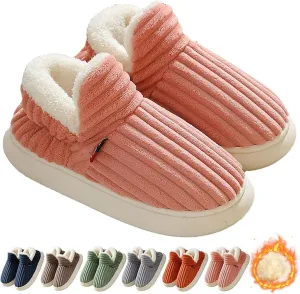 Pluffi Slipper Booties for Women Men, Pluffi the Cozy Stylish Slipper Cloud Slippers Plush Warm Home Slides