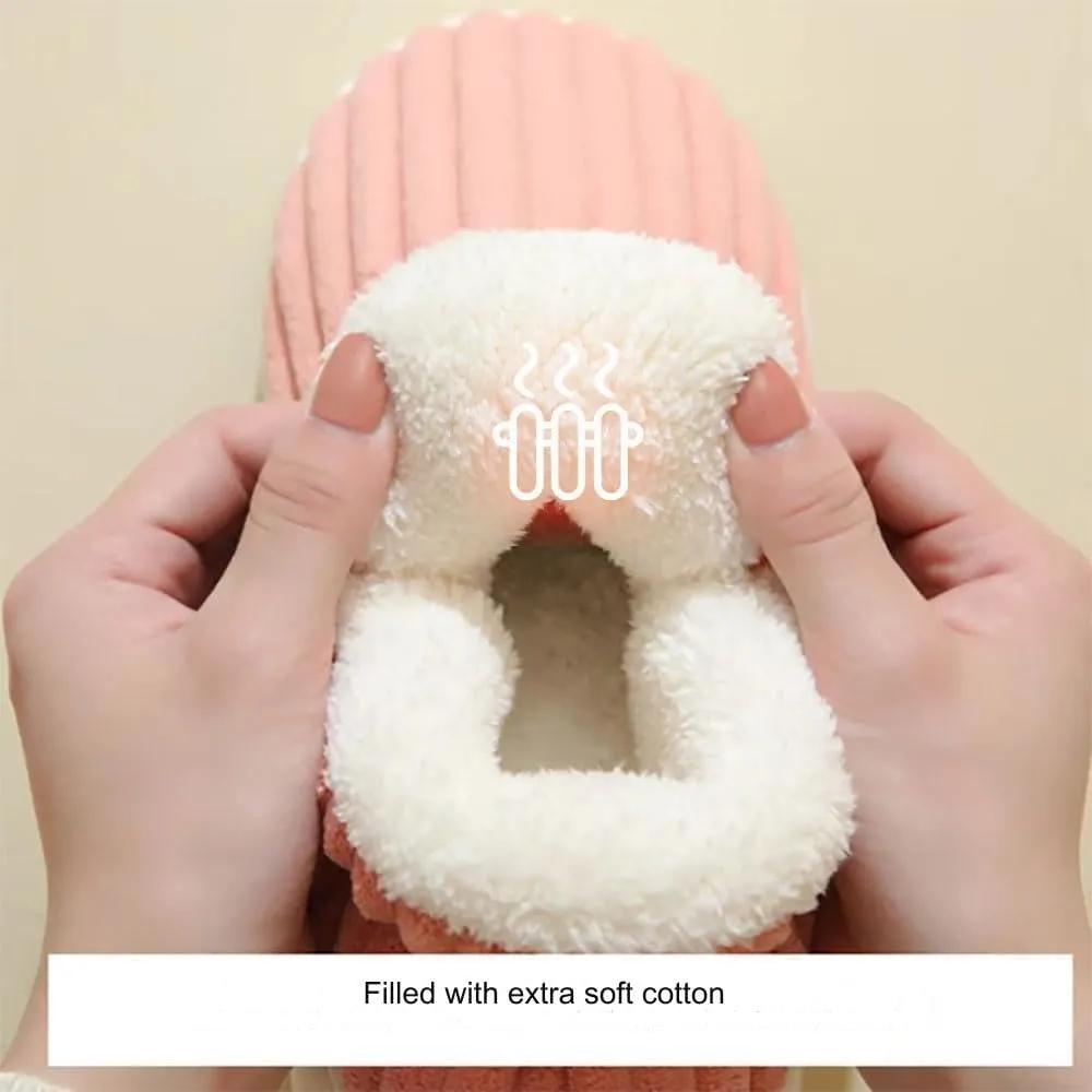 Pluffi Slipper Booties for Women Men, Pluffi the Cozy Stylish Slipper Cloud Slippers Plush Warm Home Slides