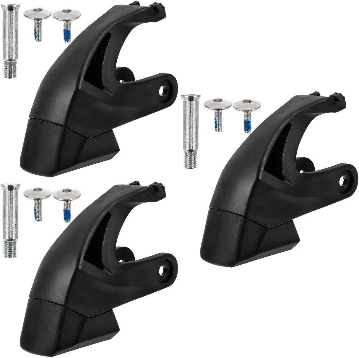 POPETPOP Inline Skates Replacement Brake - 2 Sets Inline Skate Brake Stopper Universal Inline Brake for Skate Stopper Skating Replacement Accessories