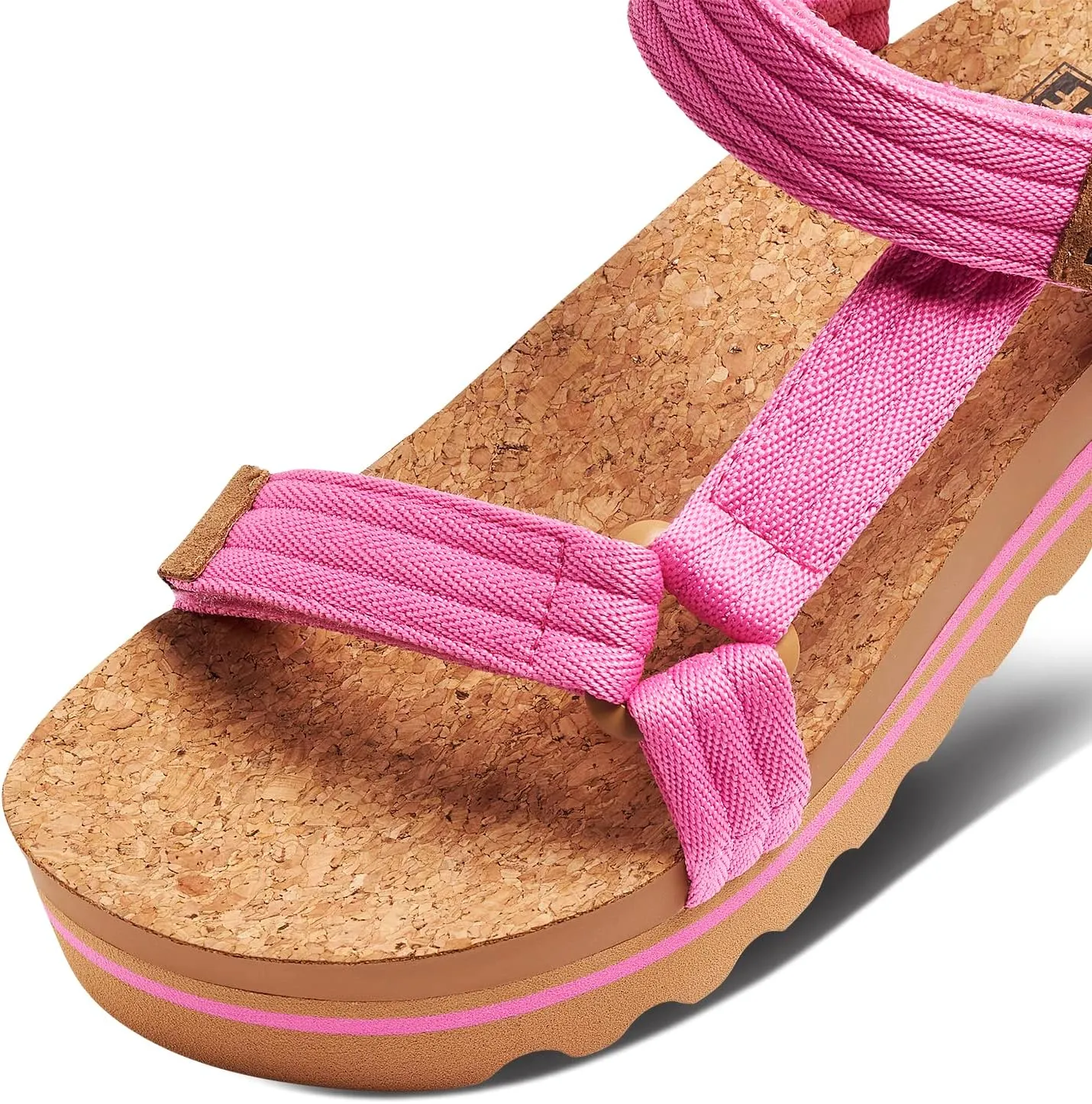 REEF Cushion Rem Hi Women's Platform Sandal, Adjustable Strap, Arch Support and Heel Cupping