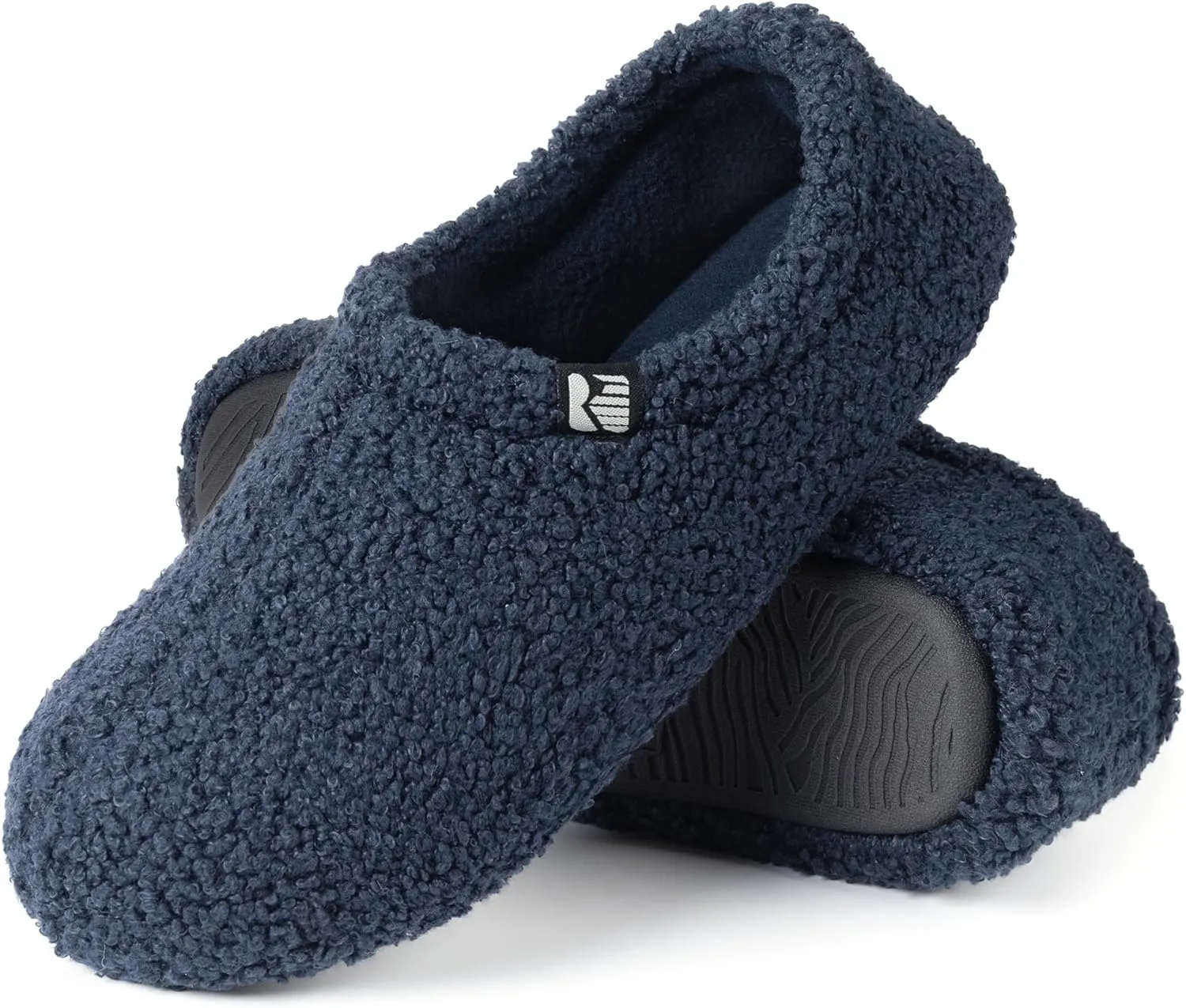 RockDove Women's Teddy Fleece Closed Back Indoor Slipper