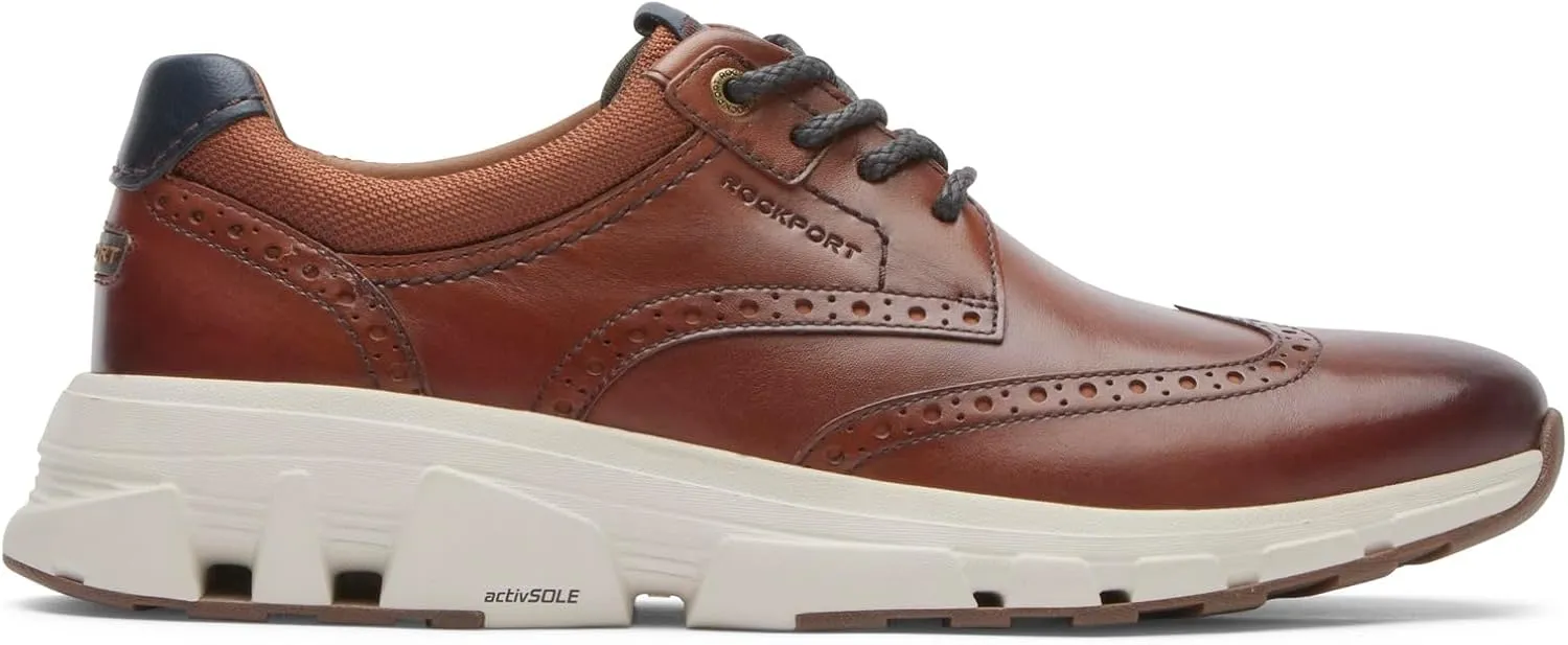Rockport Men's reBOUNDX Wingtip Sneaker