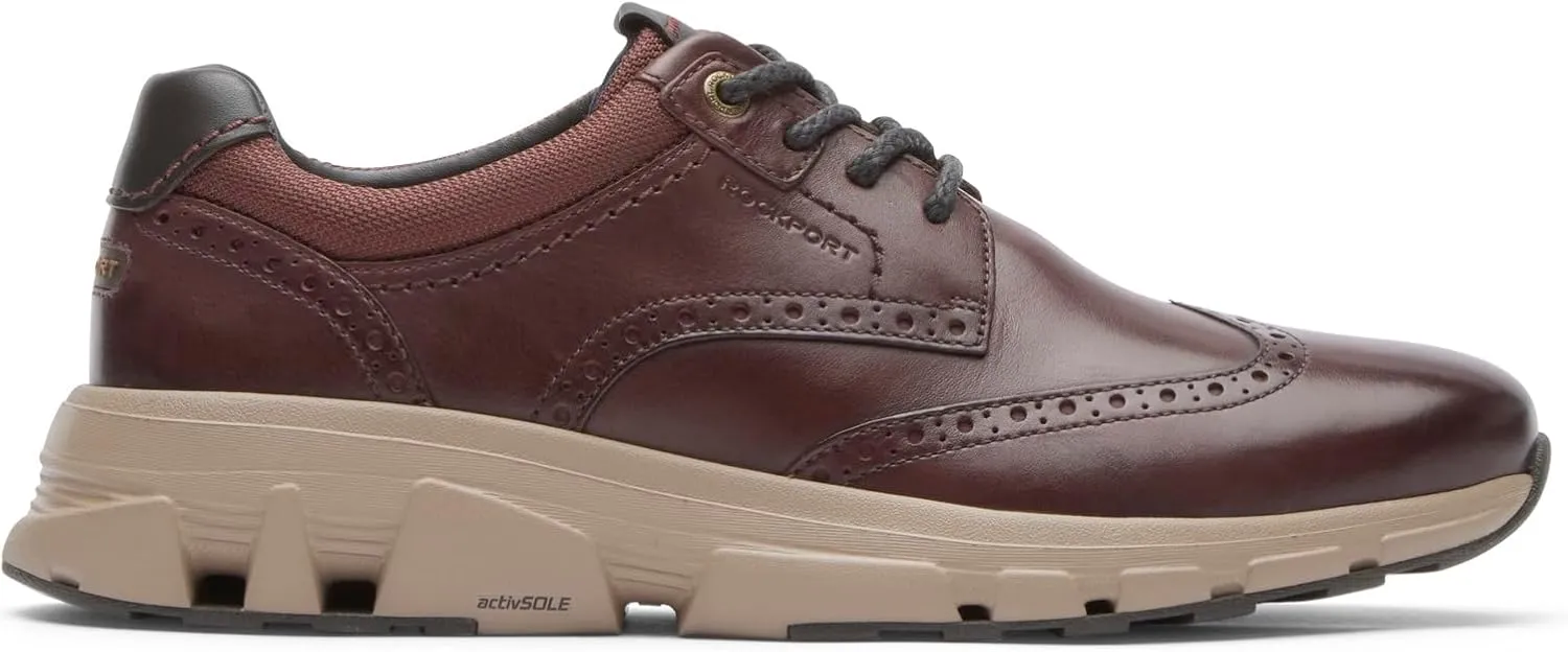Rockport Men's reBOUNDX Wingtip Sneaker