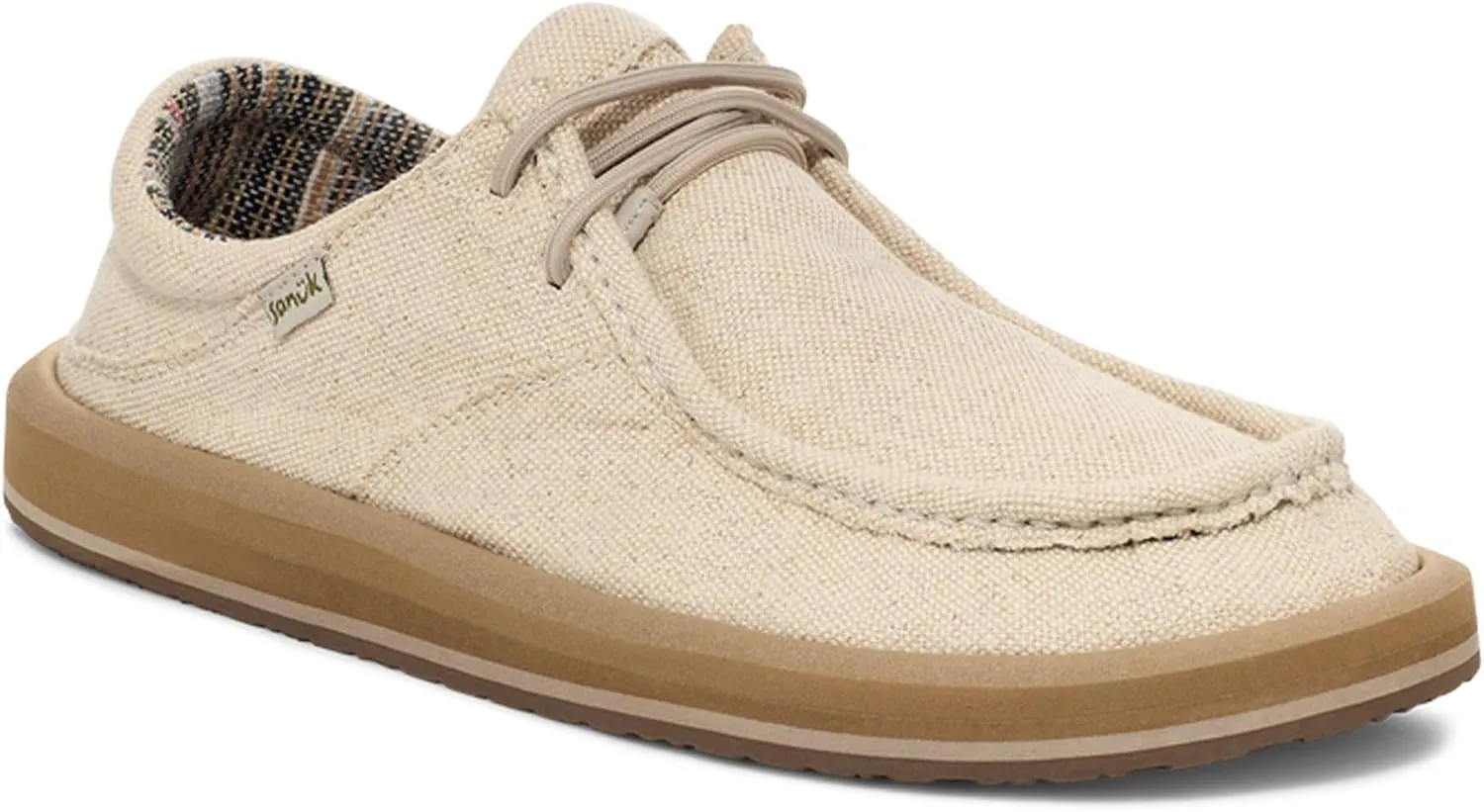 Sanuk Mens Single Fin Loafers for Men | Mens Shoes | Slip On Shoes for Men | Men's Slip-on Loafers | Comfort Foam Footbed