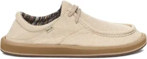 Sanuk Mens Single Fin Loafers for Men | Mens Shoes | Slip On Shoes for Men | Men's Slip-on Loafers | Comfort Foam Footbed