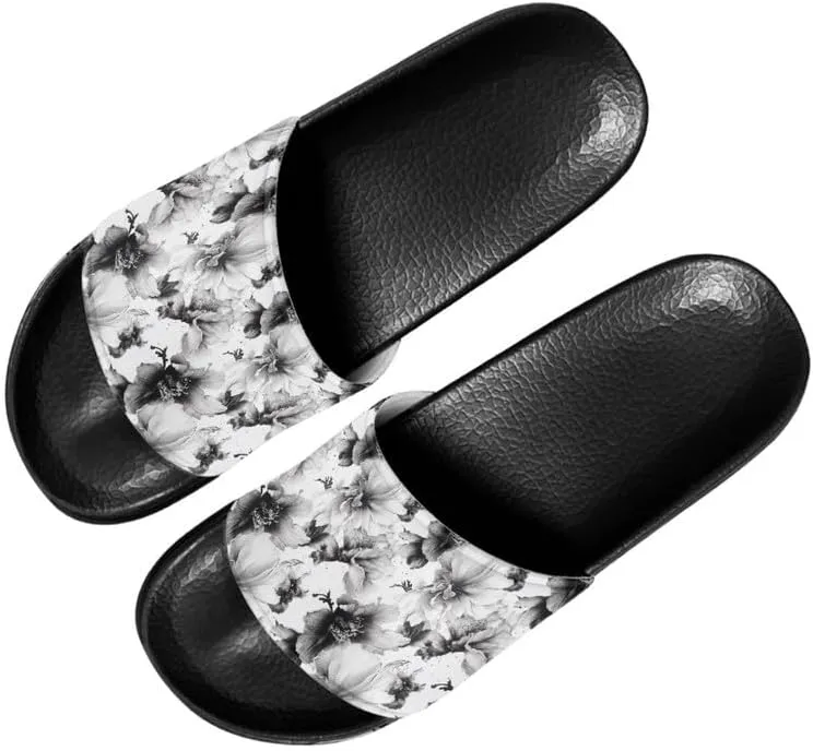 Semioury Van Gogh Summer Slippers Skull Butterfly Moroccan Tiles Travel Soft Comfy Thick Shoes Beach Sandal Bathroom Slipper