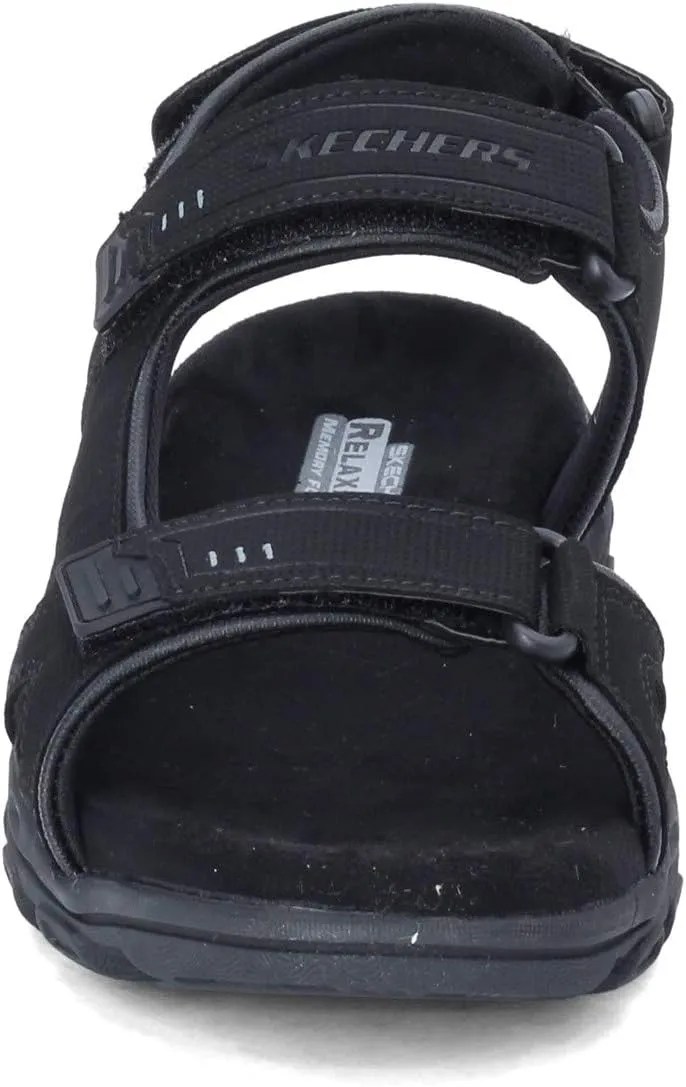 Skechers Men's Garver-Louden 64487 Open Toe Sandal W/Strap Closure
