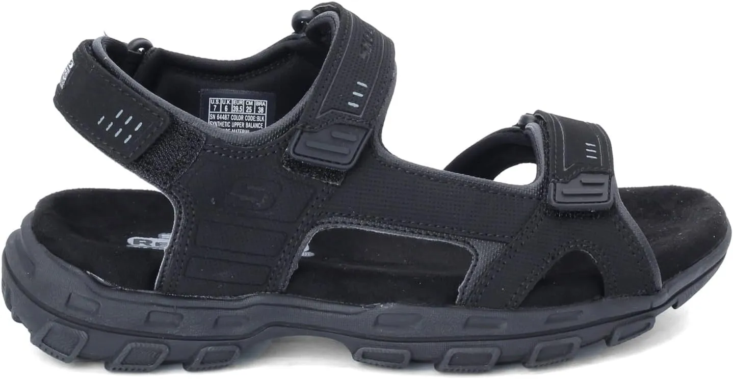 Skechers Men's Garver-Louden 64487 Open Toe Sandal W/Strap Closure