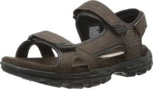 Skechers Men's Garver-Louden 64487 Open Toe Sandal W/Strap Closure