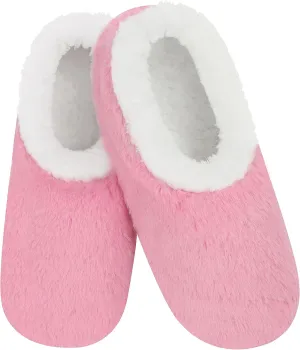 Snoozies Slipper Socks for Women Indoor, Cozy Sherpa-Lined Womens Slippers Non-Skid, Ladies Gifts