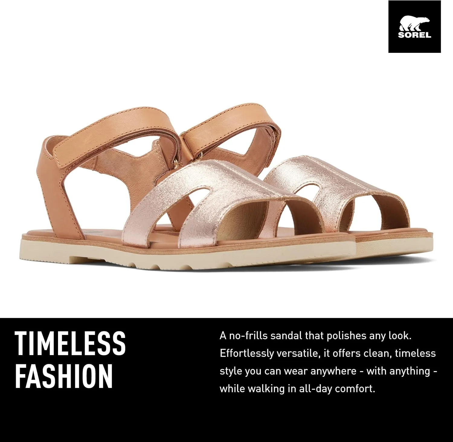 Sorel Women's Ella lll Ankle Strap Sandal