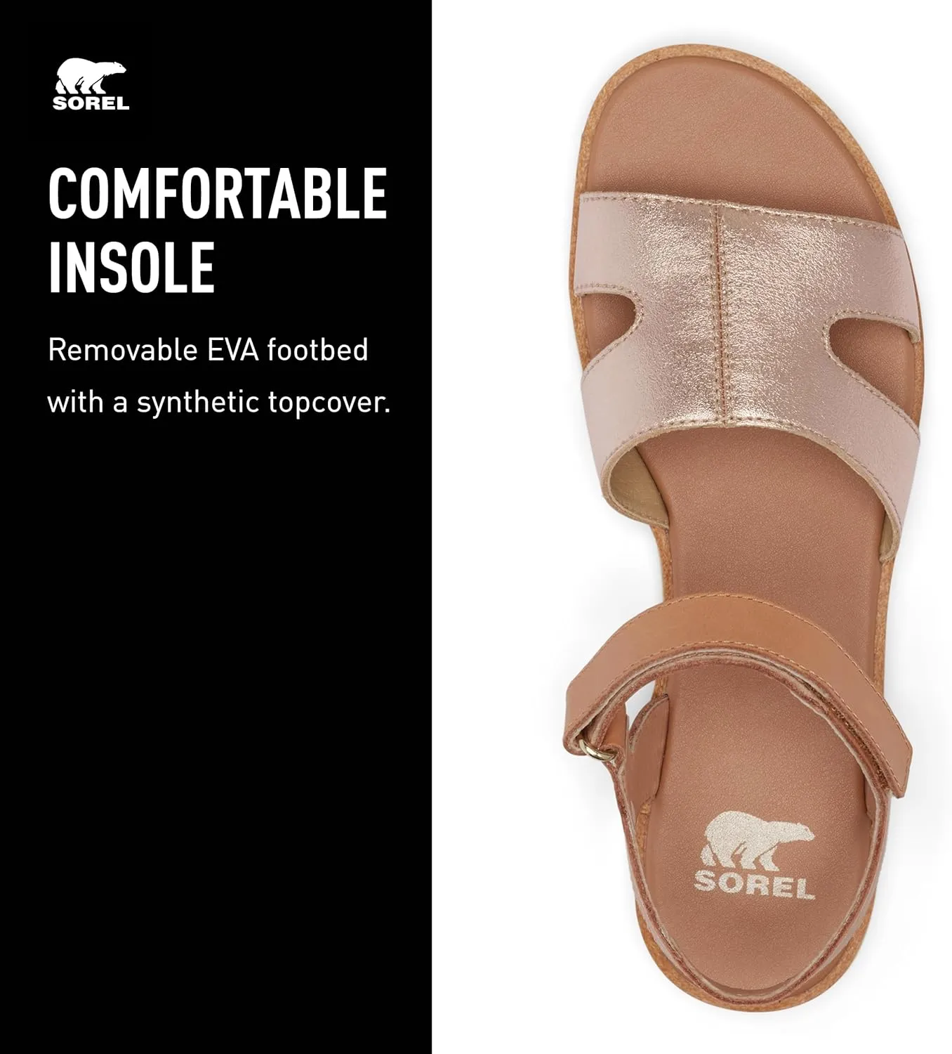 Sorel Women's Ella lll Ankle Strap Sandal
