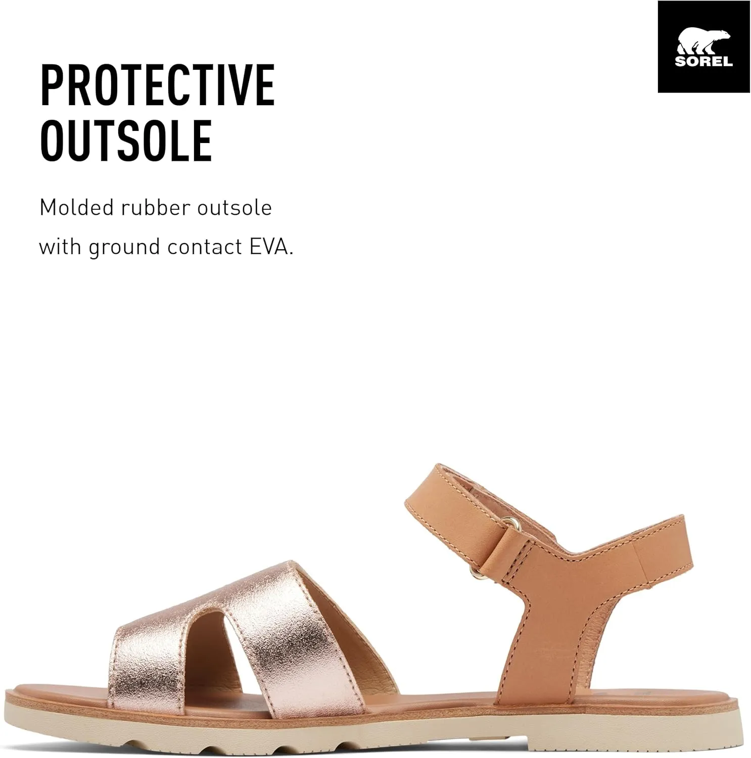 Sorel Women's Ella lll Ankle Strap Sandal