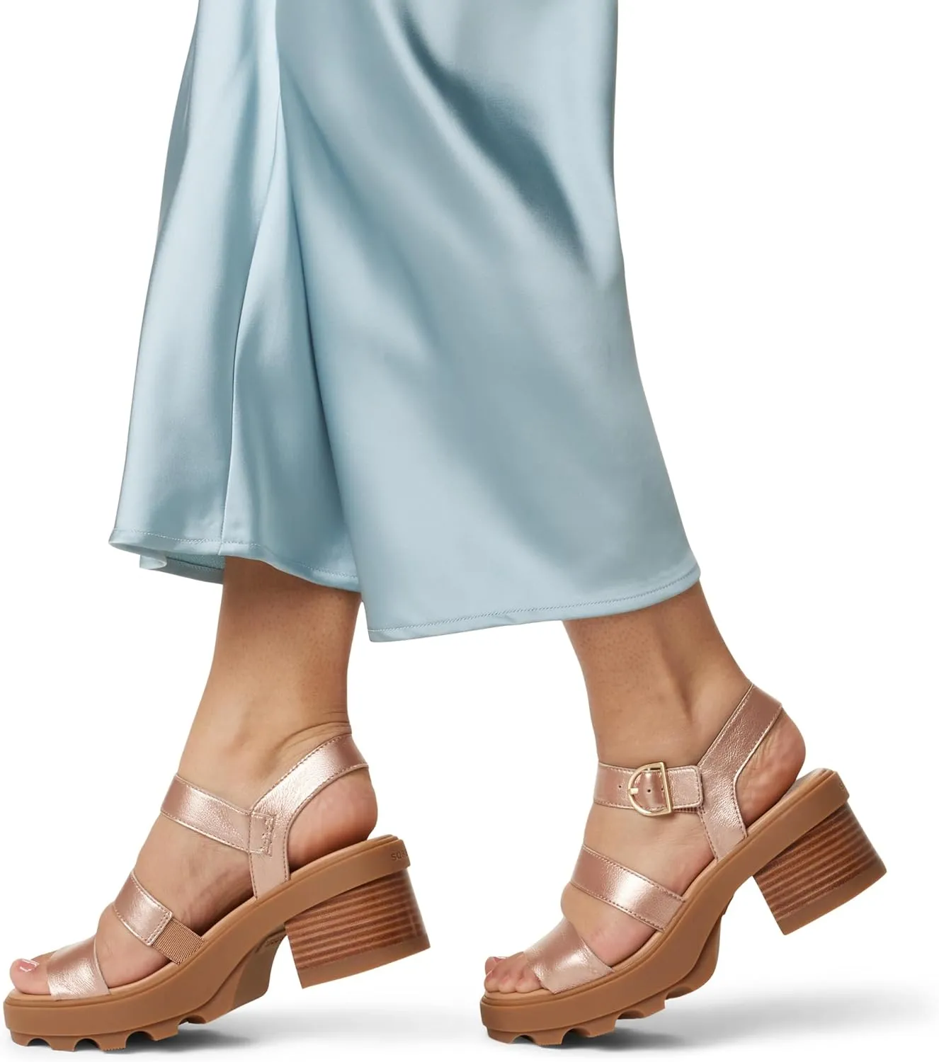 Sorel Women's Joanie Heel Ankle Strap Sandals