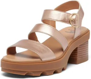 Sorel Women's Joanie Heel Ankle Strap Sandals