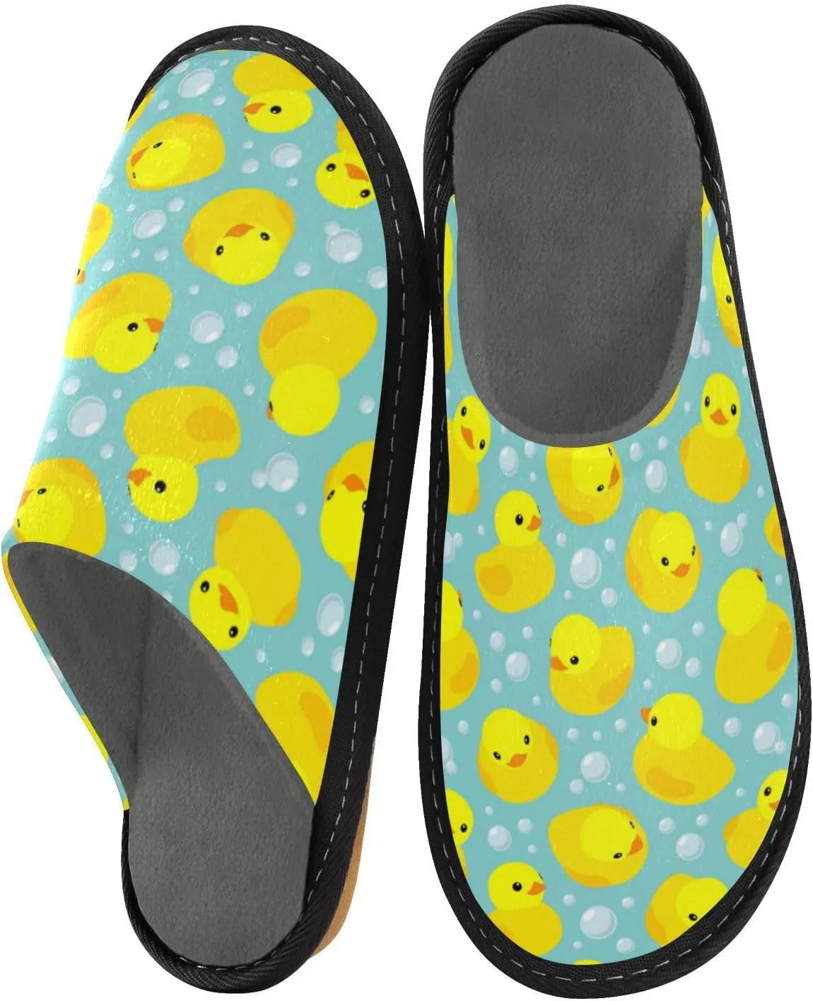 Spa Slippers Indoor House Fuzzy Slippers Soft Memory Foam Non-Slip Home Slipper Winter Shoes For Bedroom Hotel Travel 4-11