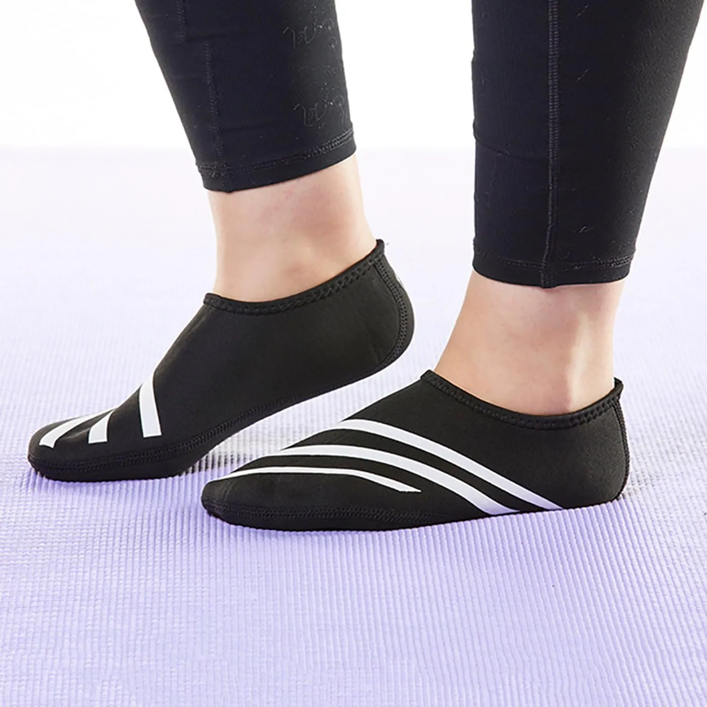 Sporty Nu Slipper, Black, Large
