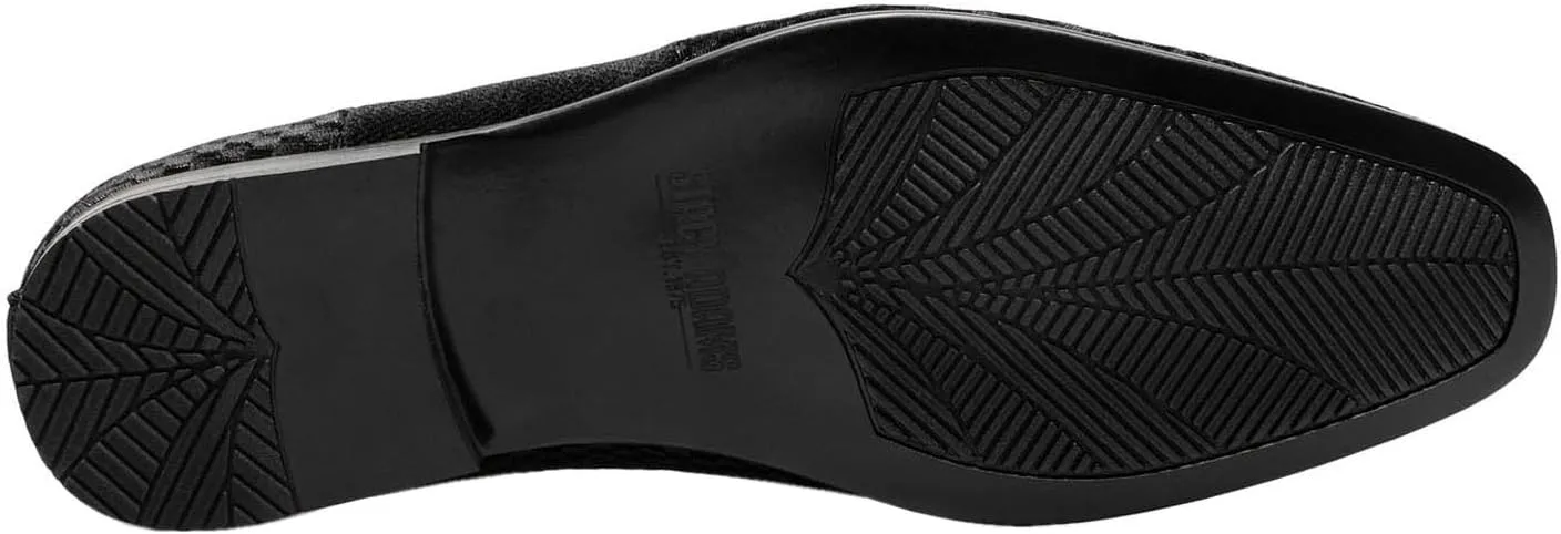 STACY ADAMS Men's Shapshaw Velour Slip on Loafer