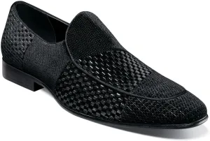 STACY ADAMS Men's Shapshaw Velour Slip on Loafer