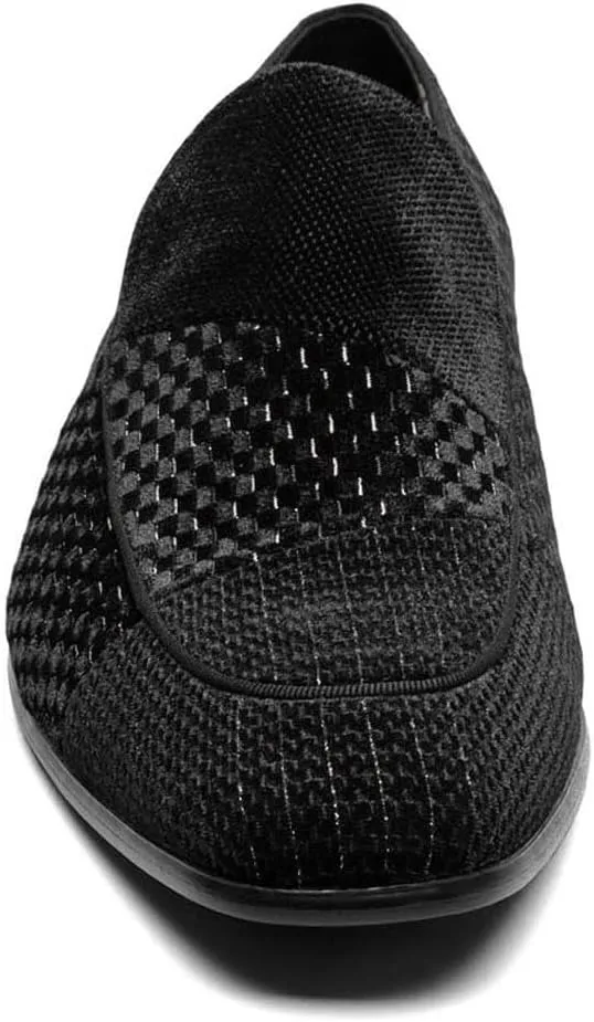 STACY ADAMS Men's Shapshaw Velour Slip on Loafer