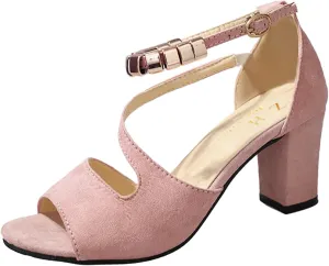 Strappy Heels Women's Lace Up Heeled Sandals Open Toe Heels for Women Womens Sandals Open Toe Strappy Sandals