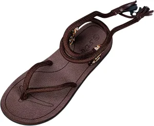 Summer Shoes Couple Men's Fashion Outerwear Rope Printed Herringbone Strap Sandal Wide Slide Sandals for Men