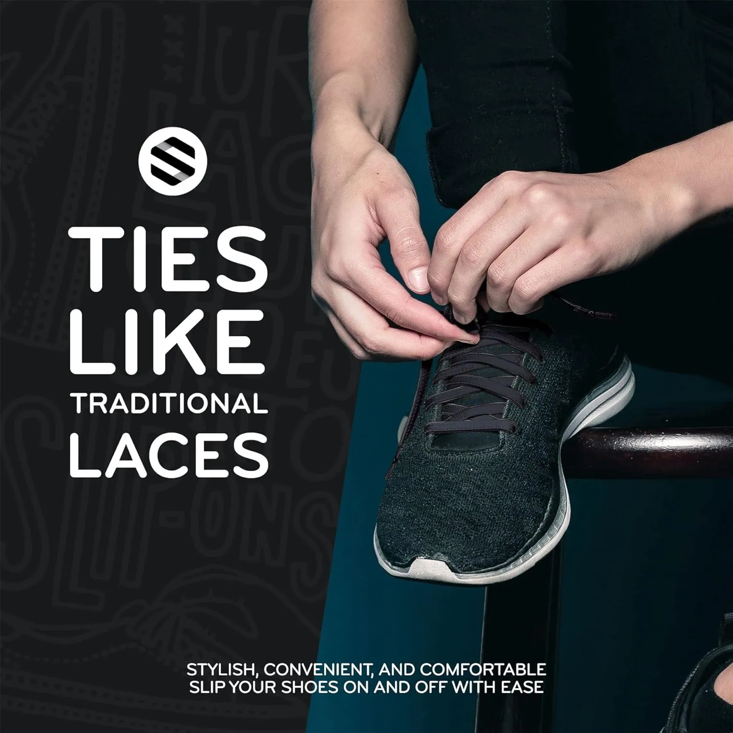 THE ORIGINAL STRETCHLACE | Elastic Shoe Laces | As Seen on Shark Tank | Flat Stretch Shoelaces