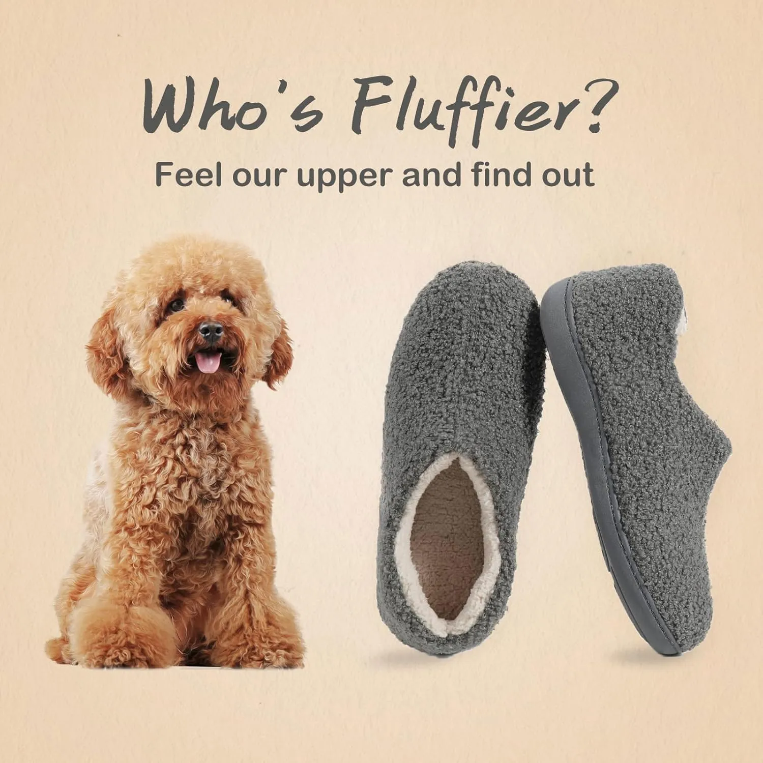 ULTRAIDEAS Women's Indoor Loafer House Slippers with Memory Foam, Ladies Warm Closed Back House Shoes with Non-Slip Outdoor Rubber Sole