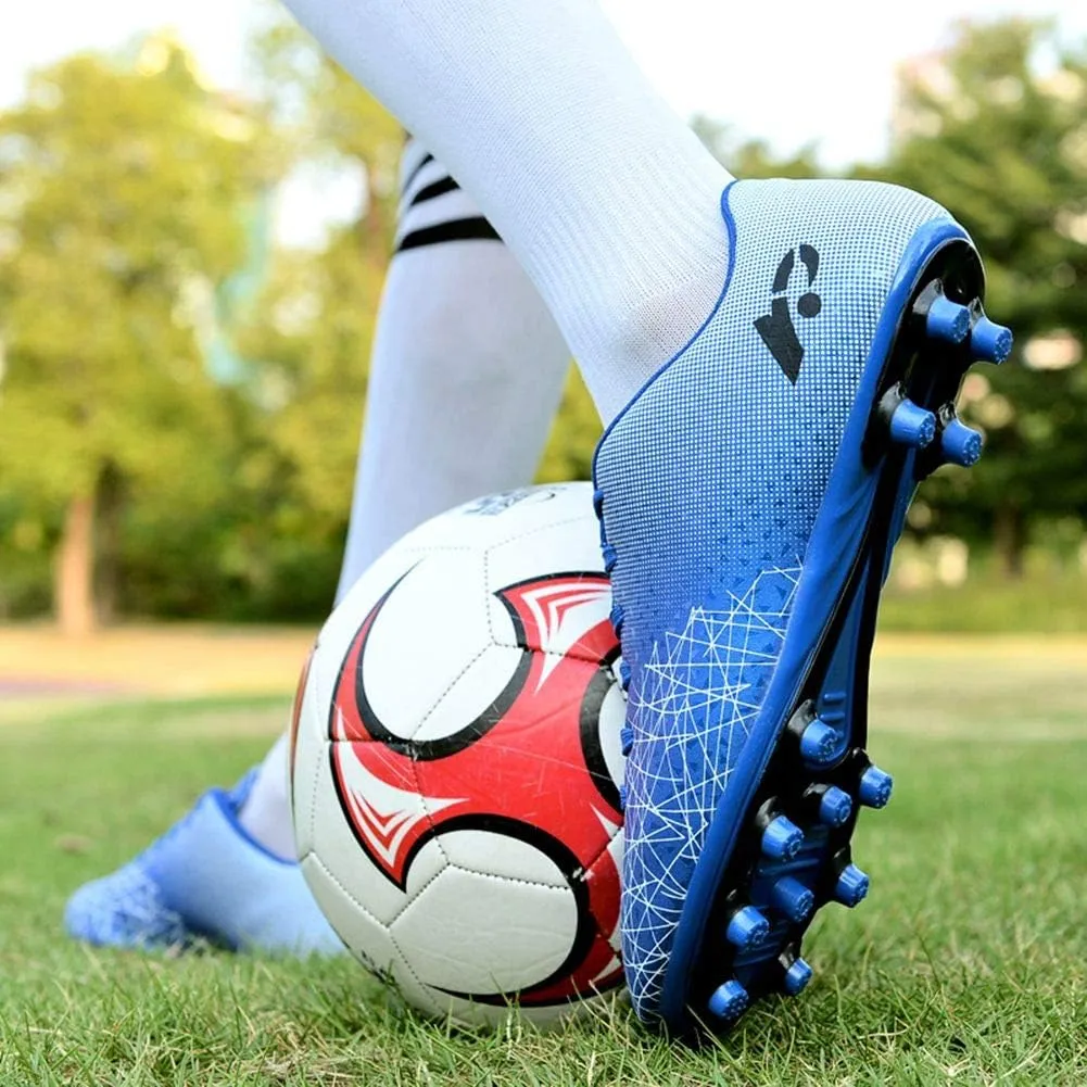 Unisex Low Top AG Sports Soccer Cleats Training Shoes Non-Slip Wear Resistant Football Shoes