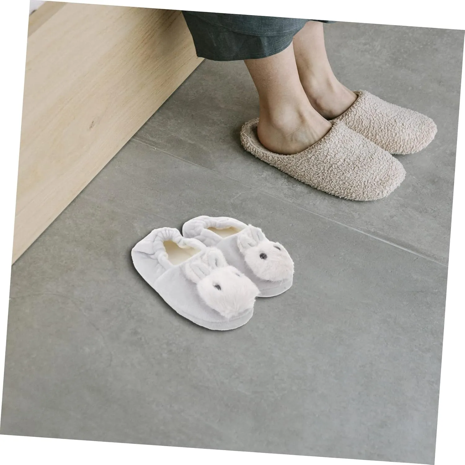 VALICLUD Lovely Shape Skid Slippers for Warm Comfortable Footwear Exquisite Craftsmanship
