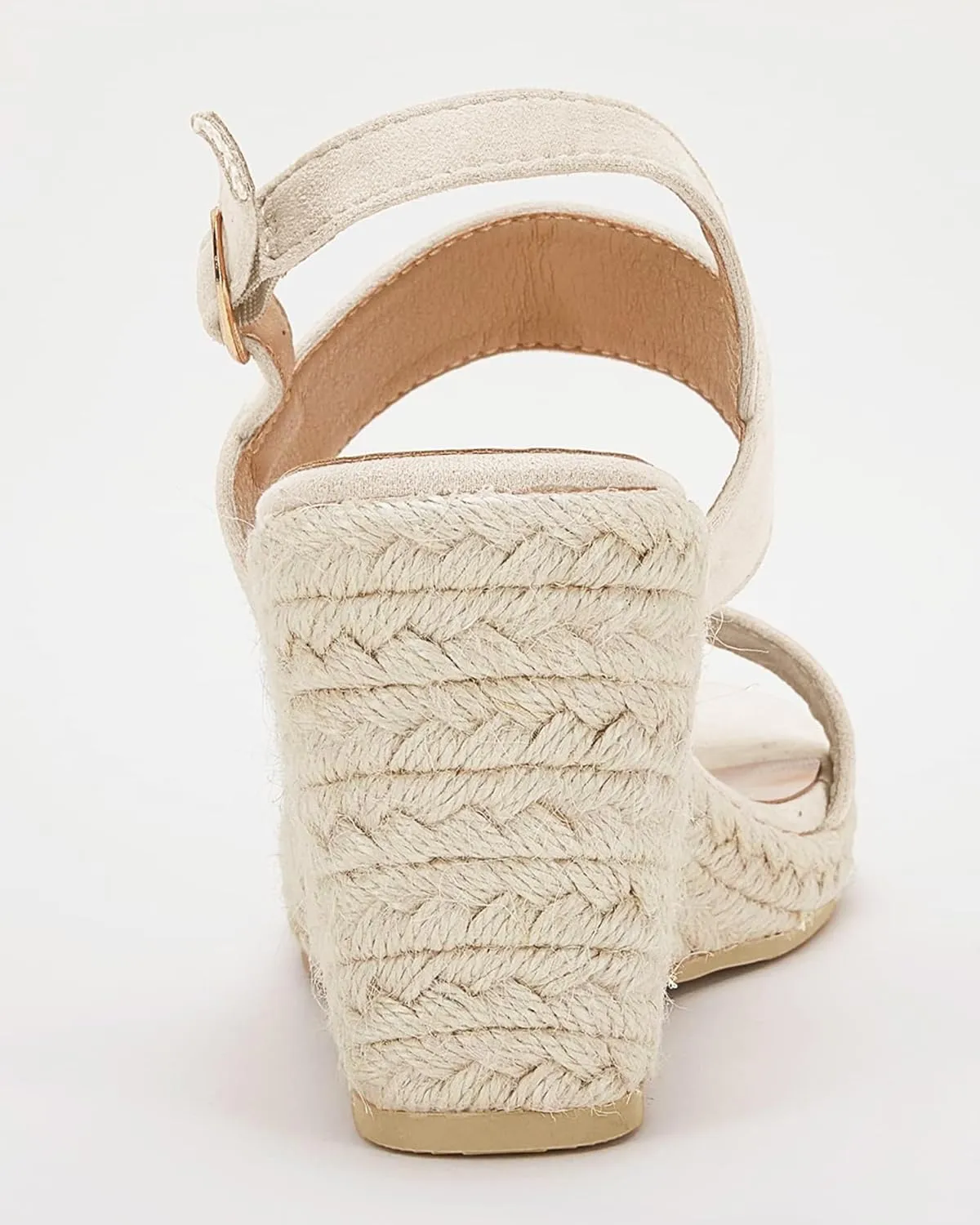 VETASTE Womens Espadrille Wedge Sandals Heels Open Toe Platform High Heeled Ankle Strap Buckle Dress Wedges Shoes
