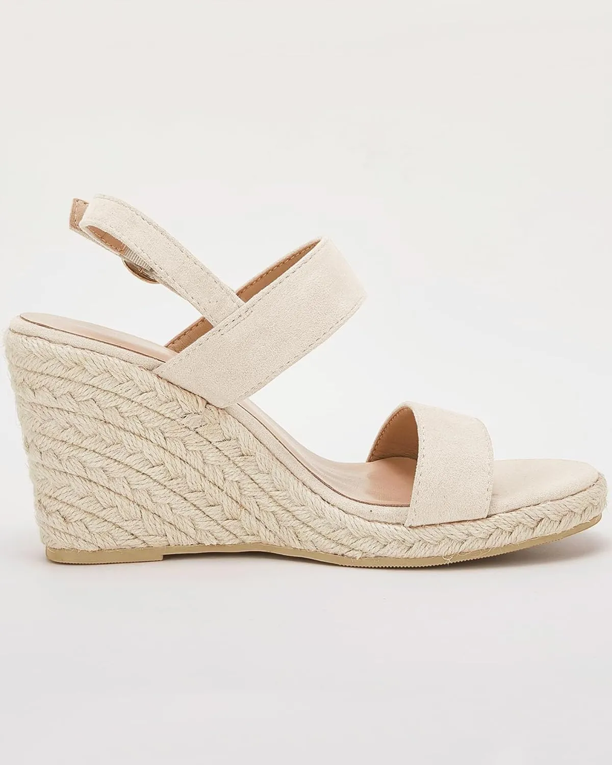 VETASTE Womens Espadrille Wedge Sandals Heels Open Toe Platform High Heeled Ankle Strap Buckle Dress Wedges Shoes