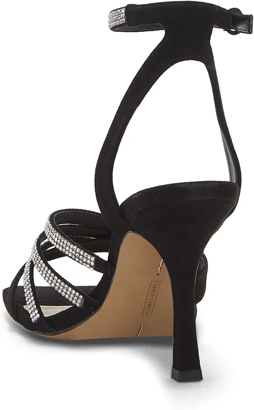 Vince Camuto Women's Brevern Ankle Strap Sandal Heeled