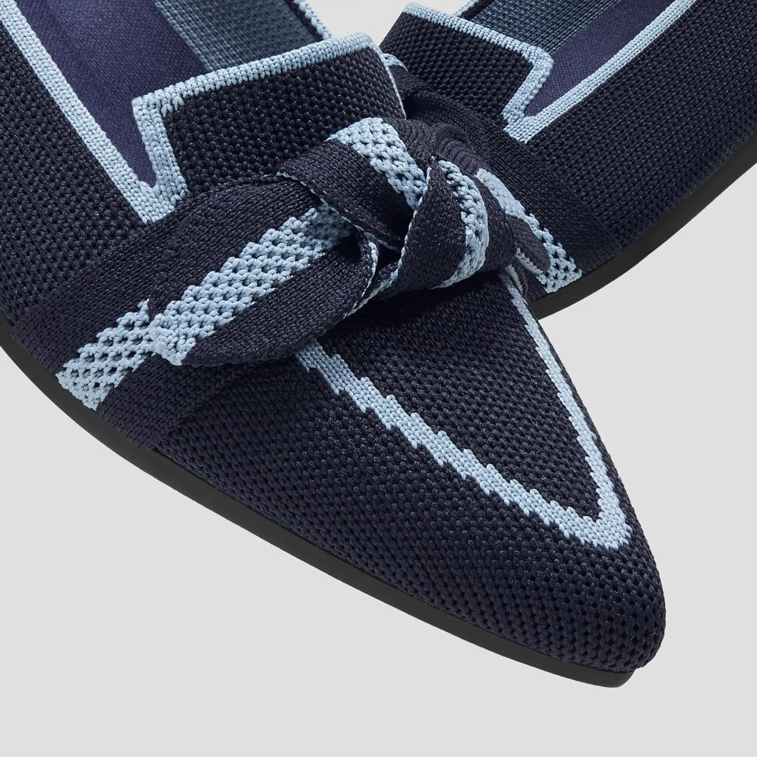 VIVAIA Michelle 2.0 Women's Casual Slip-on Loafer Flats with Elegant Pointed-Toe Silhouette lace-up Bow Shoes