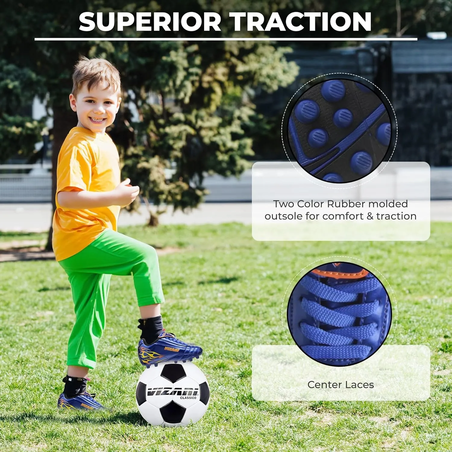 Vizari Blaze FG Soccer Shoe (Toddler/Little Kid)