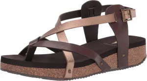 VOLATILE Women's Engie Multi Strap Thong Sandal