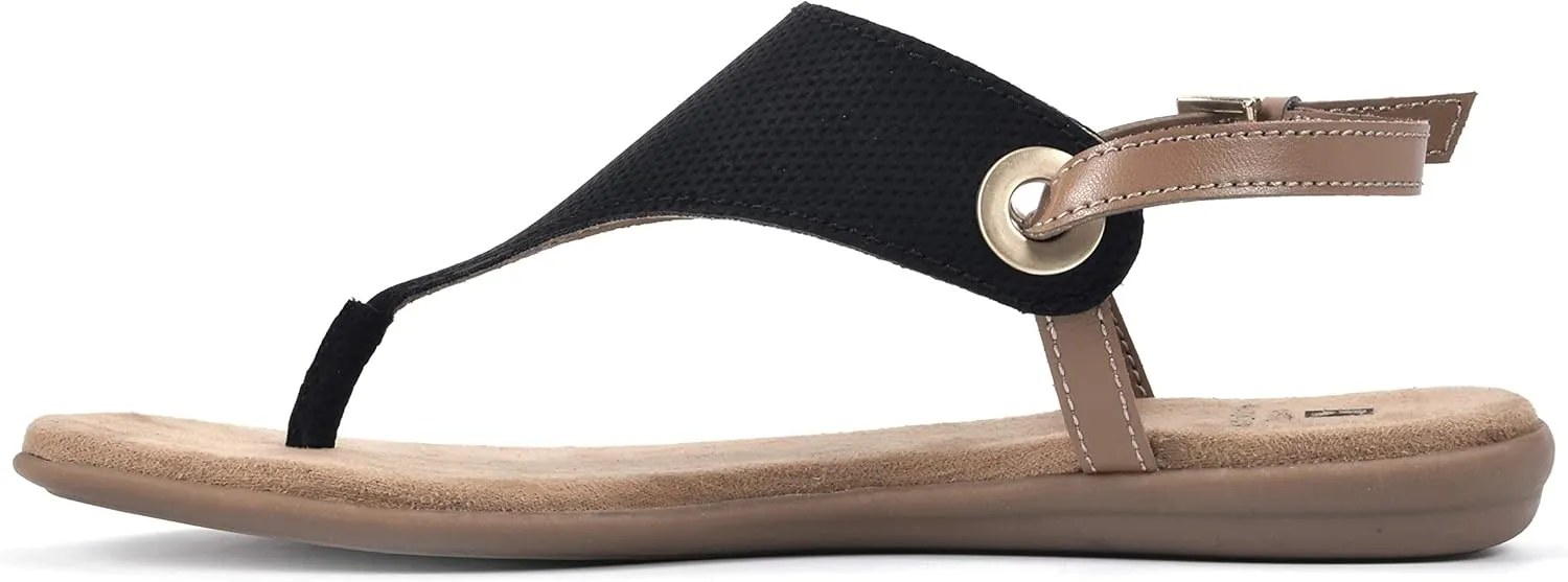 WHITE MOUNTAIN Women's London Flat Sandal
