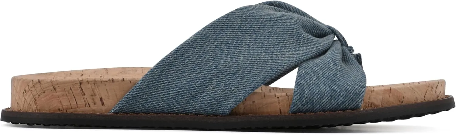 WHITE MOUNTAIN Women's Malanga Flat Sandal