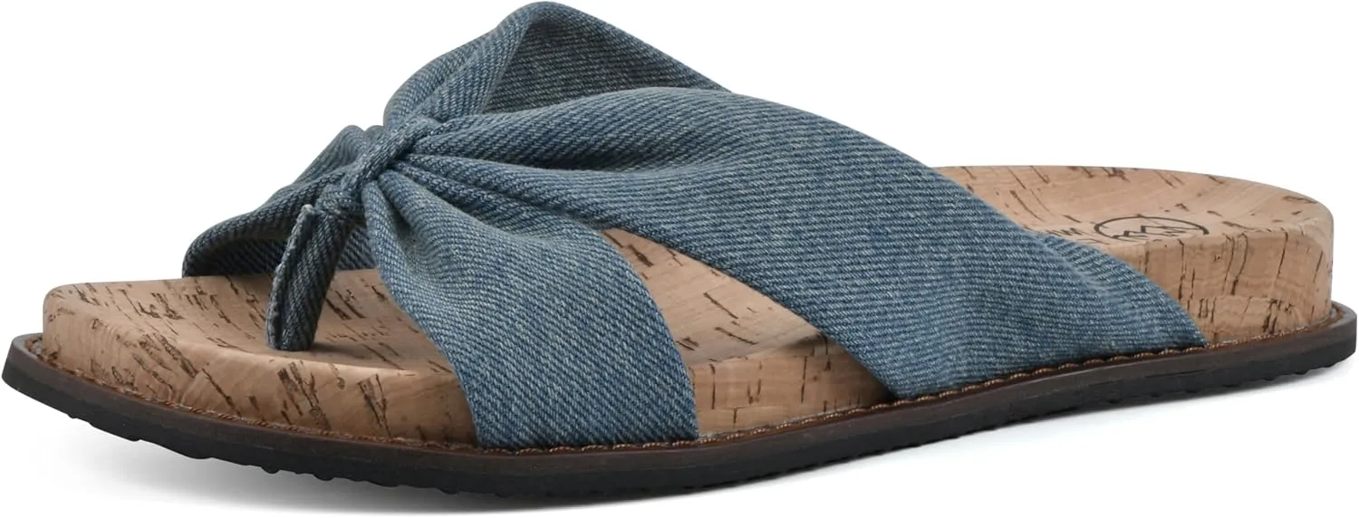 WHITE MOUNTAIN Women's Malanga Flat Sandal