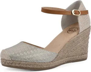 WHITE MOUNTAIN Women's Mamba Espadrille Wedge Sandal