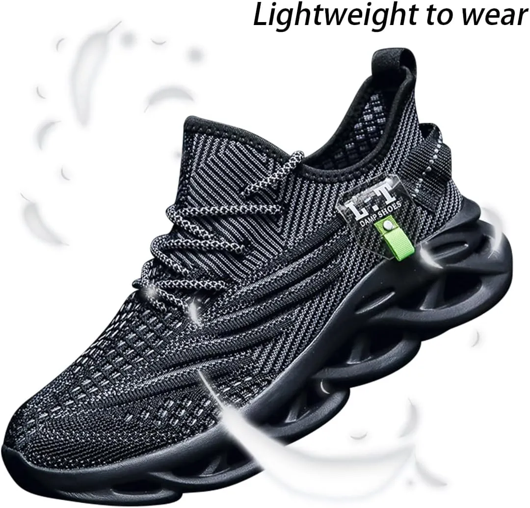 Women Running Shoes Walking Training Sneakers Sport Gym Fitness Tennis Shoes Non Slip Fashion Comfortable Lightweight Shoe for Casual Jogging Mesh Breathable Sneaker