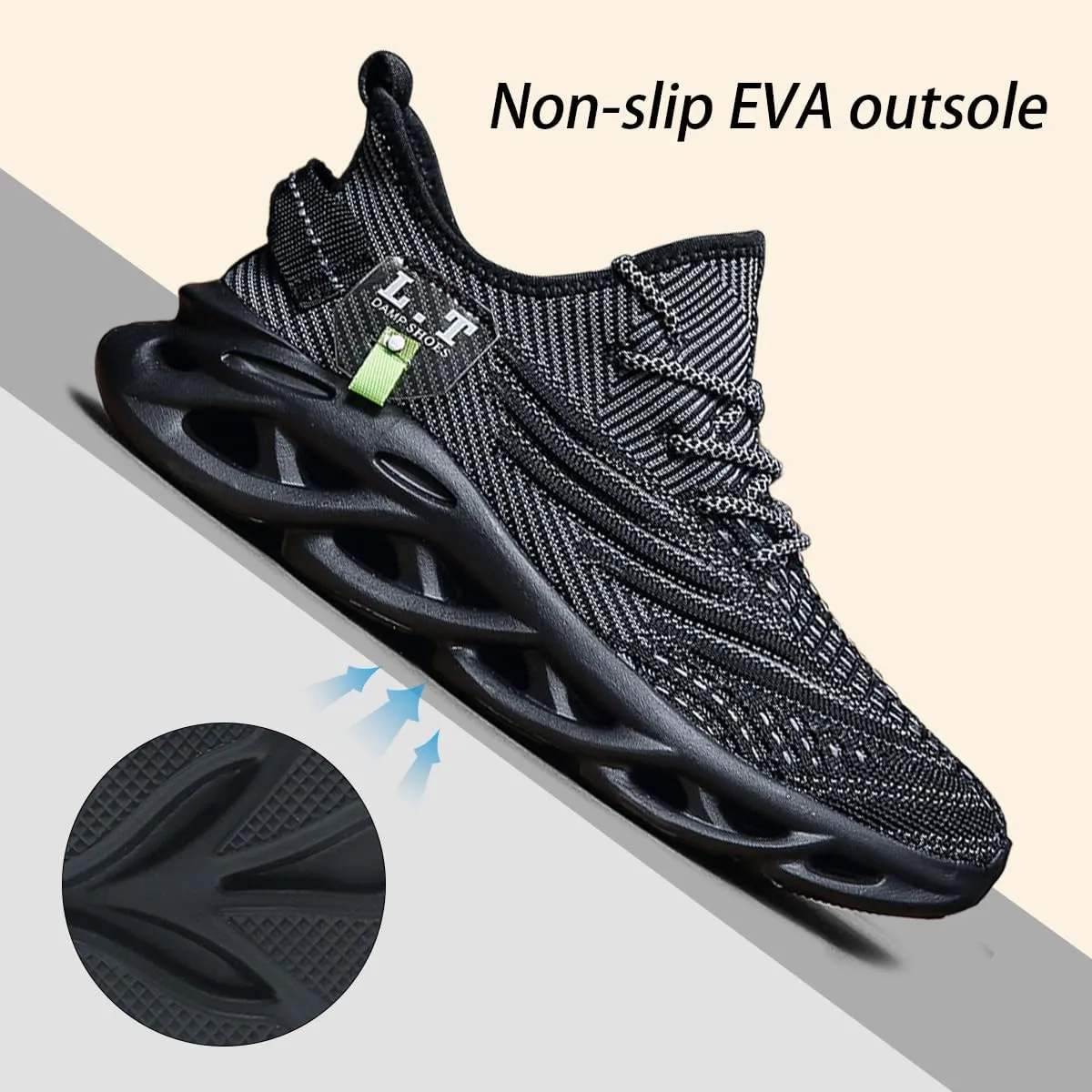 Women Running Shoes Walking Training Sneakers Sport Gym Fitness Tennis Shoes Non Slip Fashion Comfortable Lightweight Shoe for Casual Jogging Mesh Breathable Sneaker
