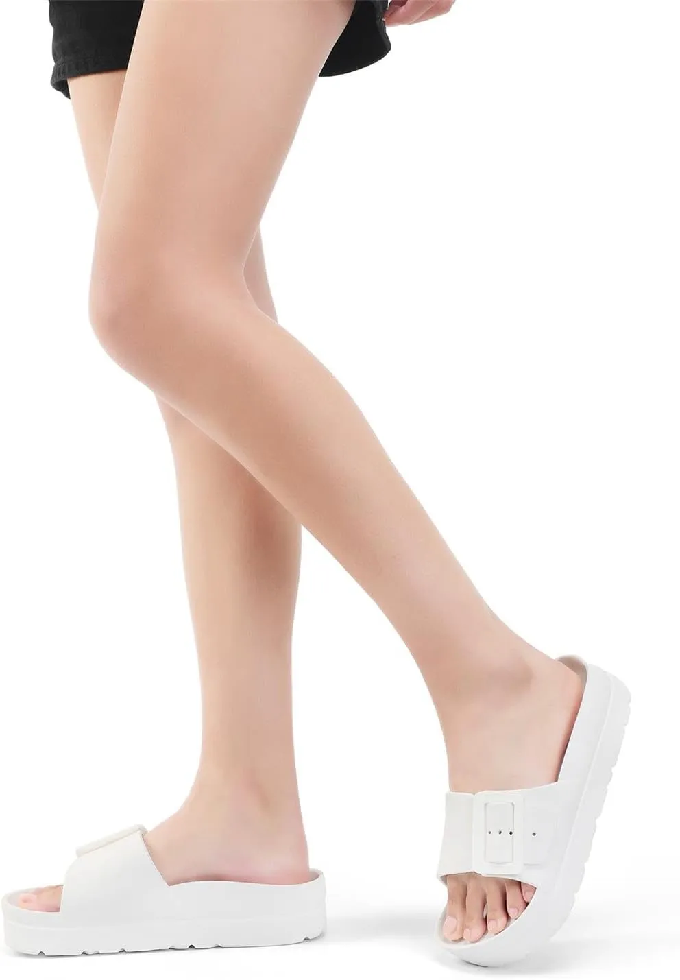Women's Platform & Wedge Sandals with Arch Support for Woman Slides Comfort Lightweight Outdoor Slippers Ultra Cushion