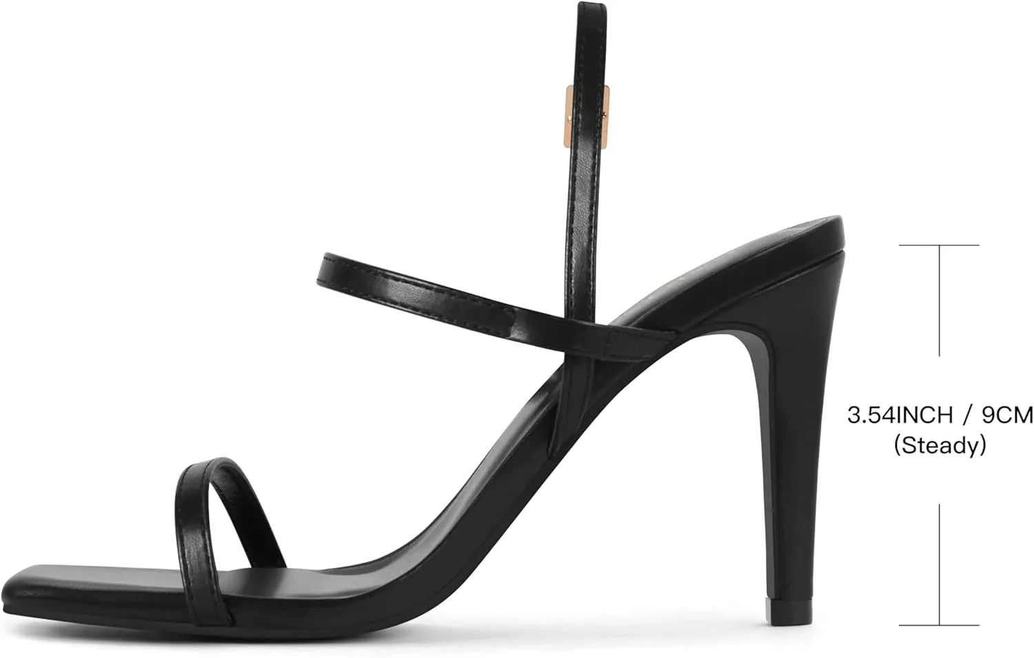 Women's Strappy High Heeled Sandals Open Toe Ankle Strap heels Comfy Weddings Shoes