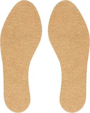 Wool Flat Shoe Insert for Sandals & Sockless Shoes, Comfortable Shoe Insoles with Sweat-Absorbent Natural Fiber & Non-Slip Silicone Grip, Narrow-Cut Shoe Inserts for Women, Brown, Size 40 - SoxsolS